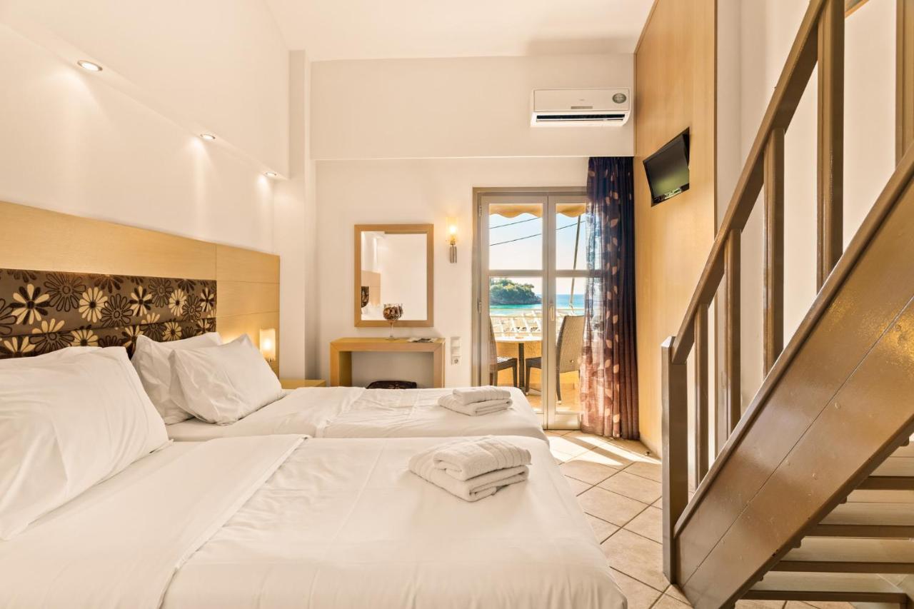 Kalogria Aparthotel Stoúpa Buitenkant foto