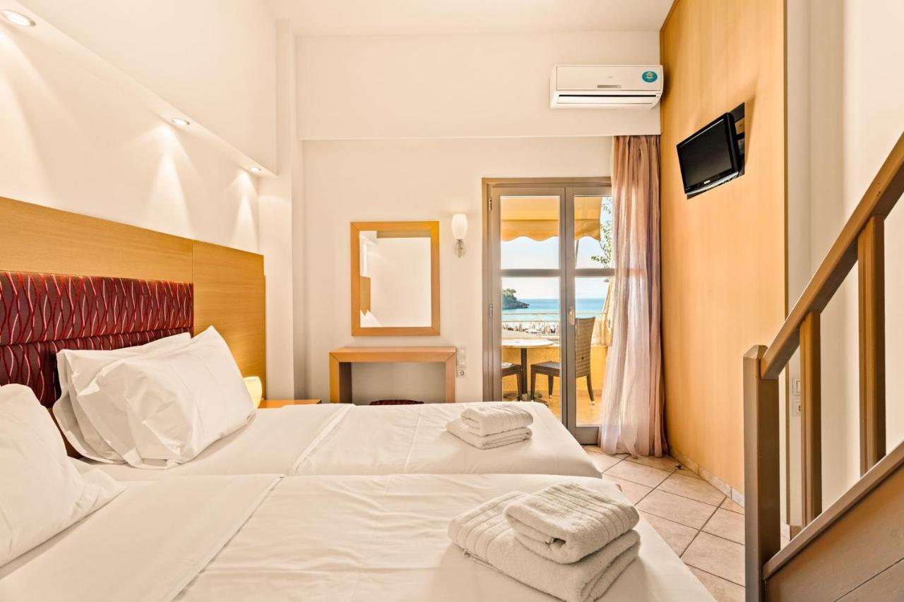 Kalogria Aparthotel Stoúpa Buitenkant foto